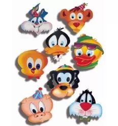 Masques plats carton