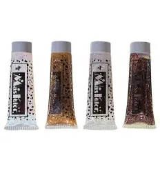Maquiagem creme brilhante ou glitter
