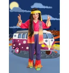 DISFRAZ HIPPIE CHINA INFANTIL