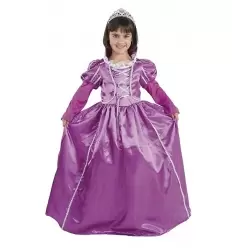DISFRAZ PRINCESA MORADA INFANTIL