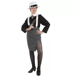 DISFRAZ GÁNSTER NIÑA