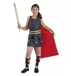 DISFRAZ ROMANA GUERRERA INFANTIL