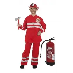 DISFRAZ BOMBERO INFANTIL