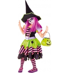 DISFRAZ BRUJA DEL BOSQUE INFANTIL