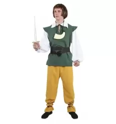 DISFRAZ ALDEANO MEDIEVAL ADULTO