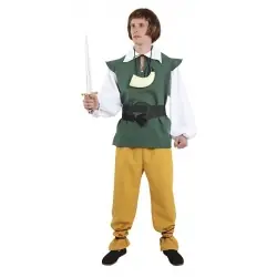DISFRAZ ALDEANO MEDIEVAL ADULTO