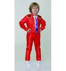 Torero kids red ubba costume 