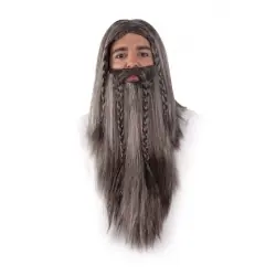 PELUCA Y BARBA ENANO SEÑOR DE LOS ANILLOS 