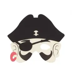 MASCARA PIRATA GOMA EVA