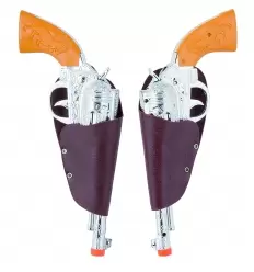 PISTOLERA DOBLE CON CARTUCHERA