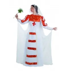 DISFRAZ MEDIEVAL NOVIA