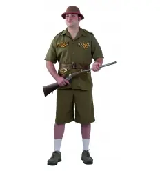 DISFRAZ CAZADOR SAFARI ADULTO