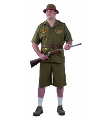 Safari hunter costume, adult