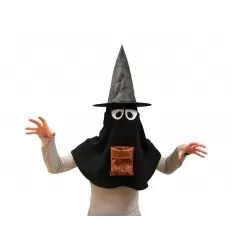 DISFRAZ BRUJA ENCAPUCHADA
