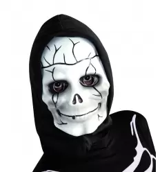 MASCARA SKULL CON CAPUCHA
