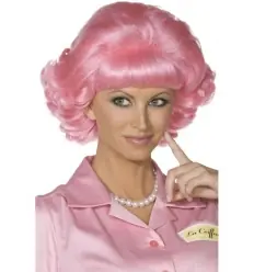 PELUCA FRENCHY ROSA CORTA 2