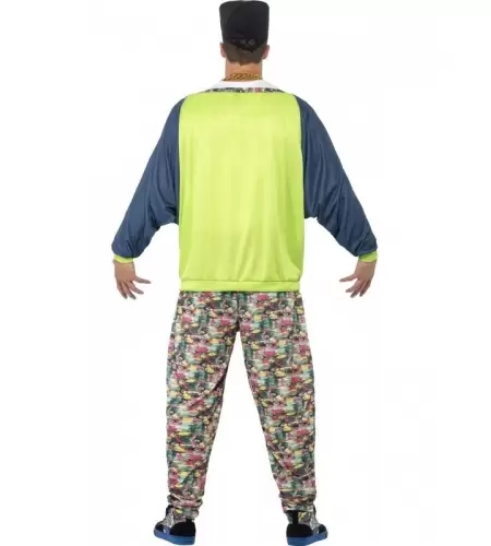 DISFRAZ CHICO HIP HOP DE LOS 80 TALLA UNICA 