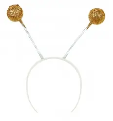 DIADEMA BOLAS ESCARCHADAS