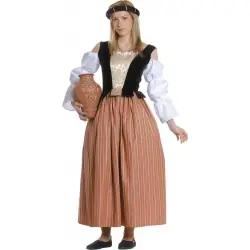 Medieval celestina ladies costume