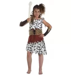 DÉGUISEMENT FEMME DES CAVERNES POUR FILLES