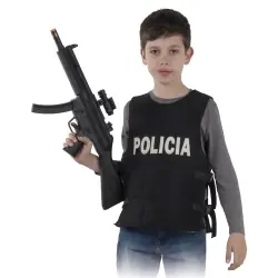Chaleco de policía infantil