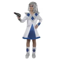 Disfarce de galáctica para menina