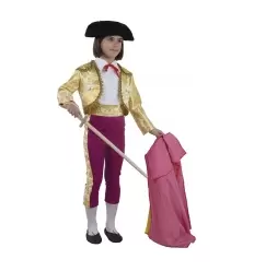 Girl bullfighter suit of lights costume