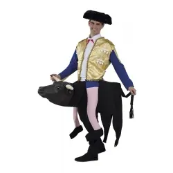 Bull and bullfighter costume