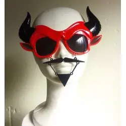 GAFAS DEMONIO CON BIGOTE