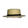 Chapeau paille canotier charleston