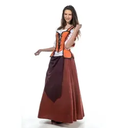 DISFRAZ TABERNERA MEDIEVAL T.S