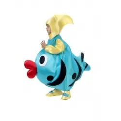DISFRAZ PEZ AZUL ADULTO