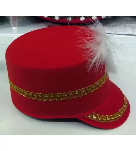 Chapeau majorette feutre