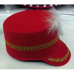 Majorette felt hat