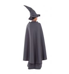 DISFRAZ MAGO GRIS INFANTIL 2