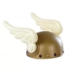 Casco vikingo con alas