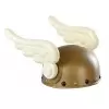 Casco vikingo con alas