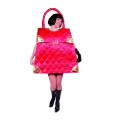 Disfraz bolso rojo adulto