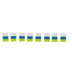 Bandeira de plástico das Canárias