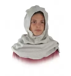 Capucha medieval infantil