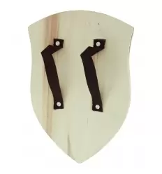 Escudo medieval rustico