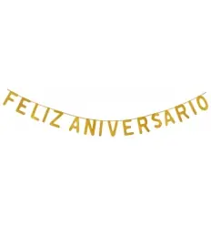 Decoração de feliz aniversário