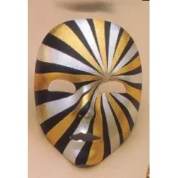 Careta rayas tela