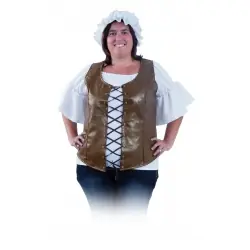 Chaleco mujer medieval