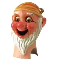 Dwarf with twisted beard bigheaded