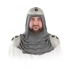 Capuz de guerreiro medieval