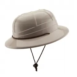 Chapéu de explorador de plástico