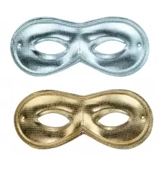 Antifaz metalizado señor