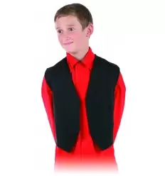 Chaleco niño negro