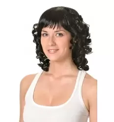 Tirabuzones flequillo